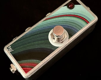 Saturnworks True Bypass Looper Loop Pedal with LED Horizontal, Neutrik Jacks, Handcrafted in California