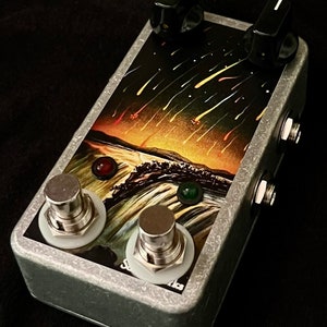 Saturnworks True Bypass Feedback + Volume Control Looper Loop Guitar Pedal