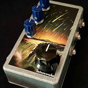 Saturnworks 3-Channel Reversed Rotary Switch + Volume Controls Input / Instrument Selector with Neutrik Jacks - Handcrafted in California