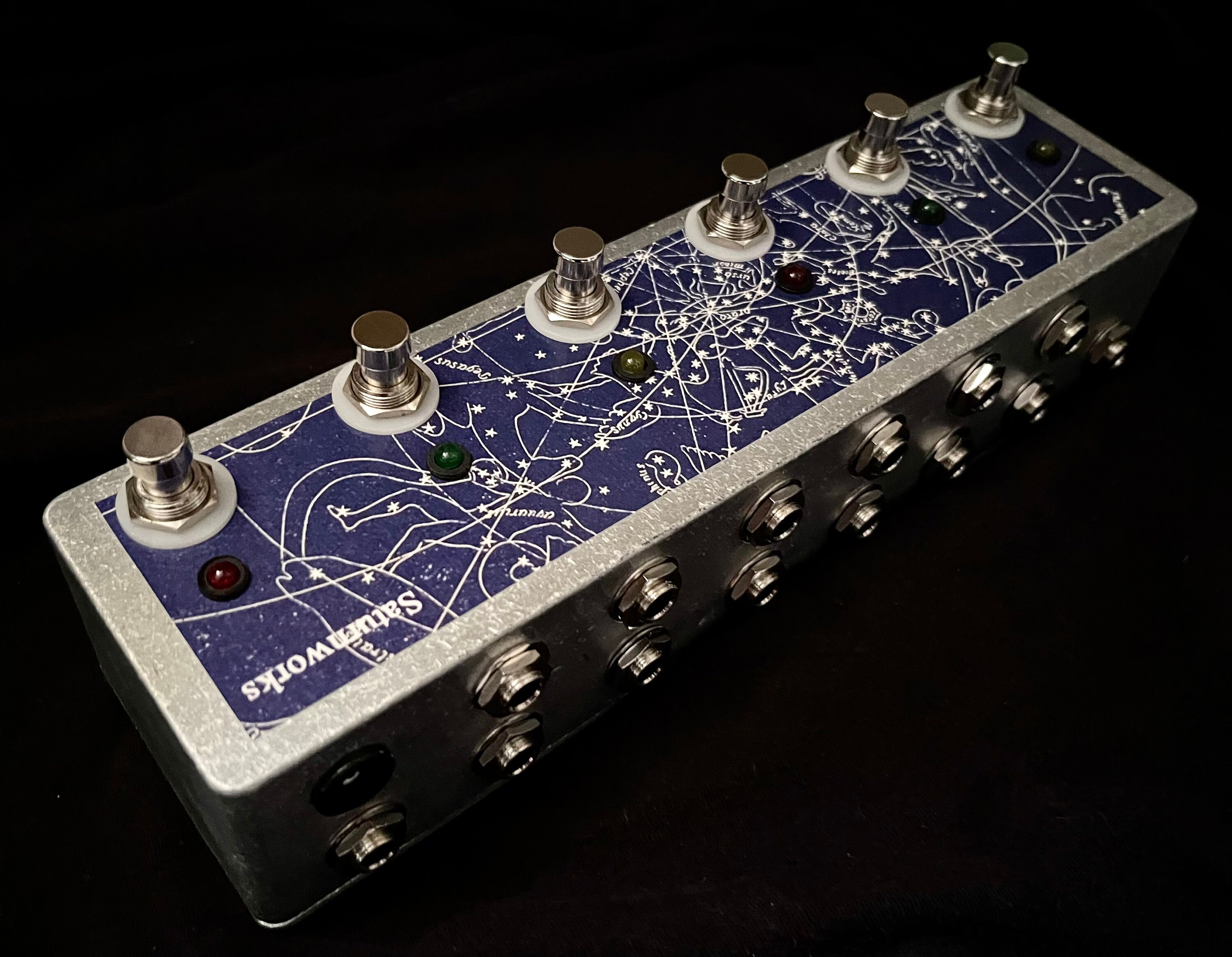 Saturnworks 6 - Looper Multi True Bypass Loop Pedal With
