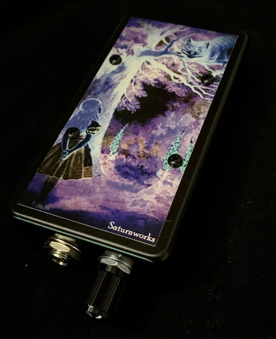 Saturnworks Black Reamp Re-amp Pedal W/ Switchcraft USA +