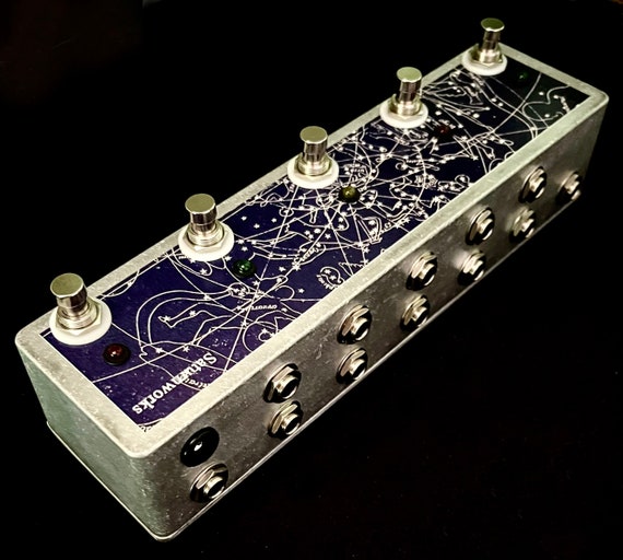 Saturnworks Multi 5 Loop True Bypass Looper Guitar Pedal Handcrafted in  California 