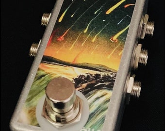 Saturnworks A/B Double Looper True Bypass 2 Loop Guitar Pedal w/ Lumberg Jacks - Handcrafted in California