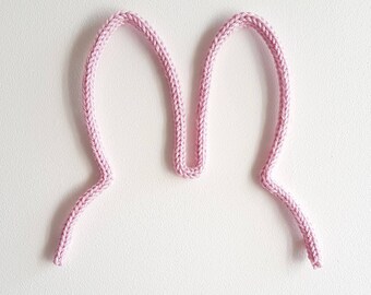 Oreilles de lapin "MIFFY" en tricotin