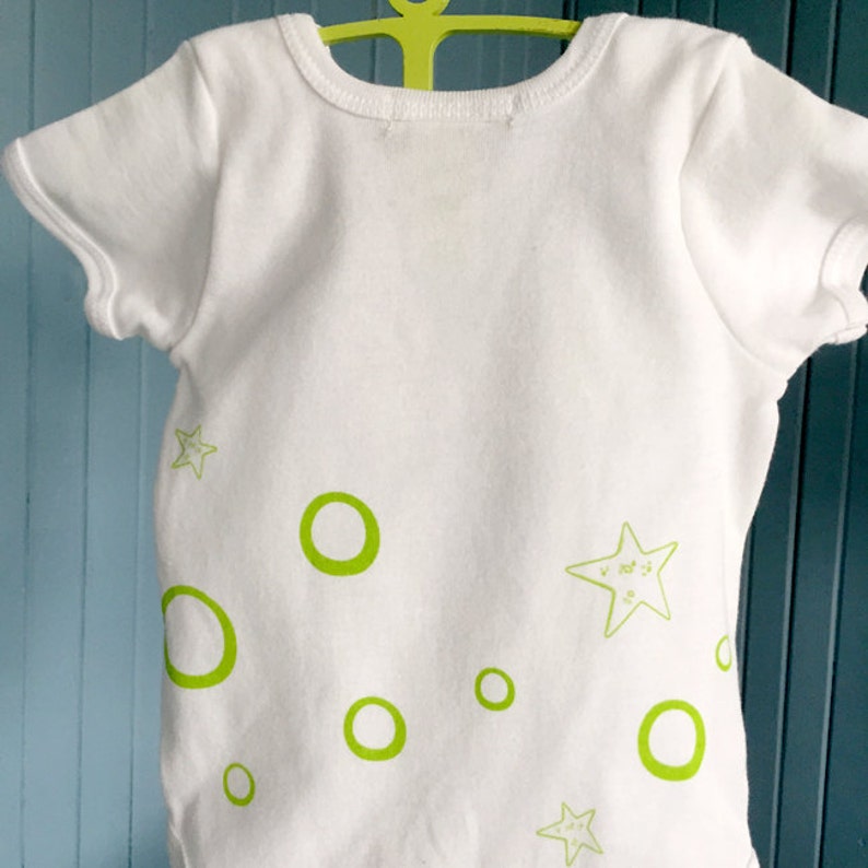 Sea Turtle Baby Wear Bodysuit Lime