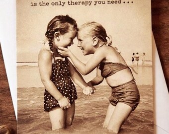 Best Friend Greeting Card • 5x7 Friendship Card • Frameable Greeting Card Gift • Best Friend Keepsake • Double Duty Card & Gift