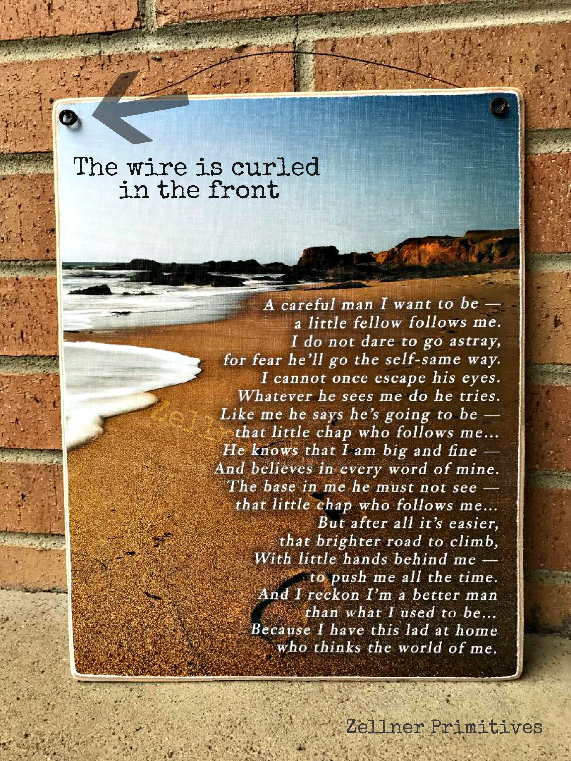 Poem Print for Dad: Custom Photo Gift (8x10 or 11x14) See Item ...