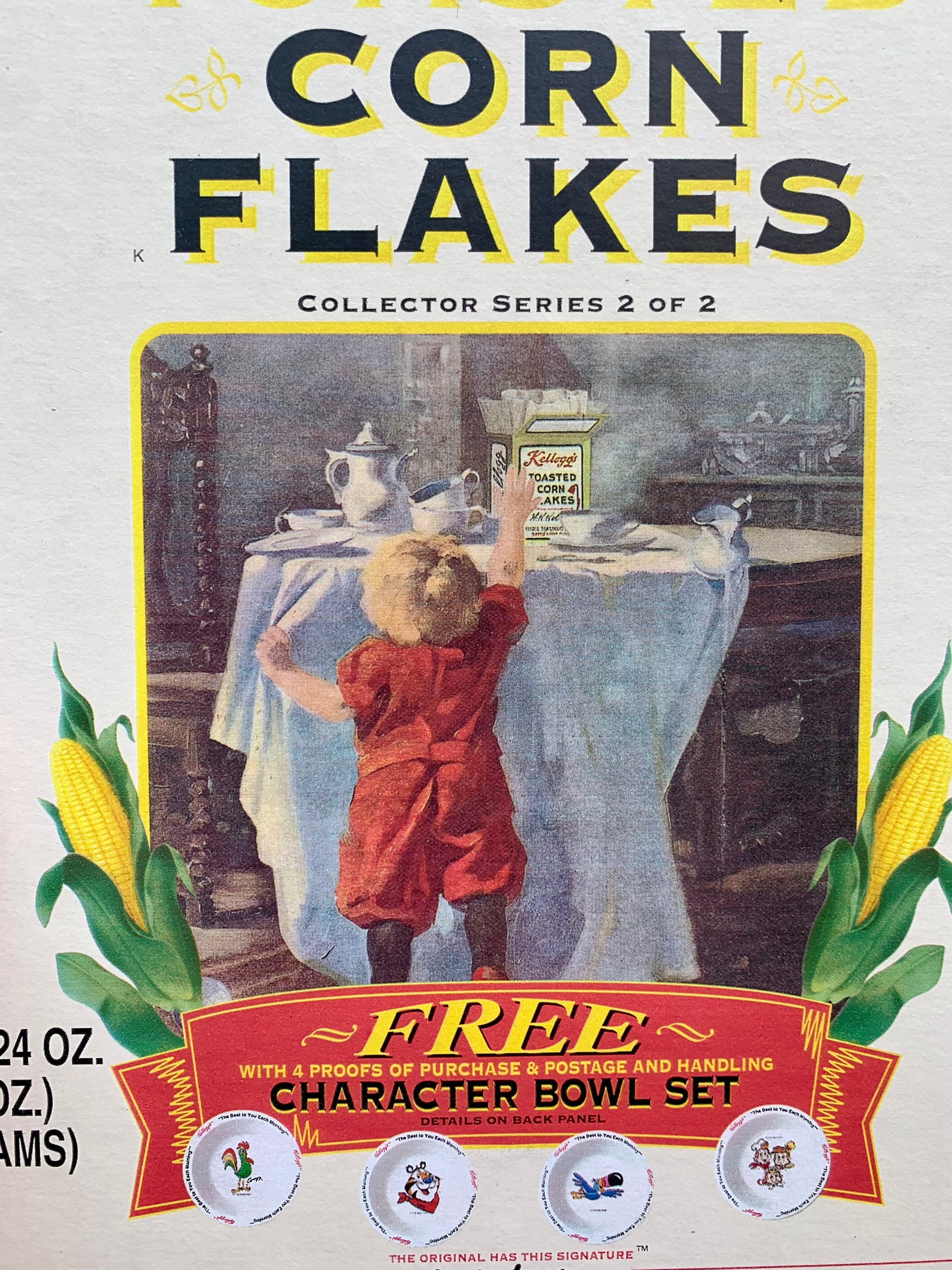 Kellogg's Corn Flakes Cereal 26 oz. - 4/Case