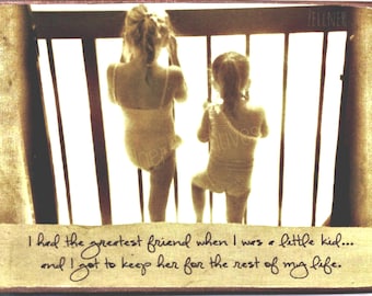 Your Photograph With Poem or Quote Added / Adhered To Wood and Ready To Display / Made To Last