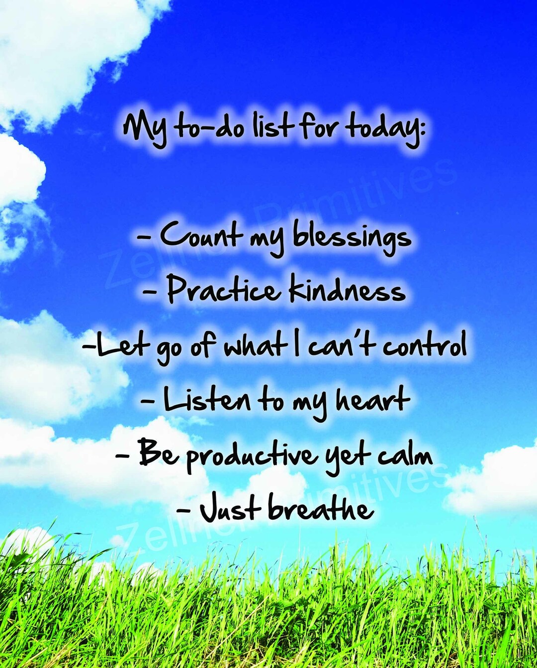 My to Do List for Today Inspirational Photo Gift Wood Sign Etsy