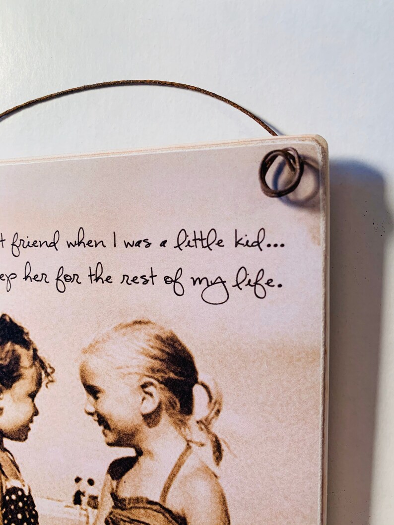 The Perfect Gift for Sister / Print Adhered to Wood or Print Etsy