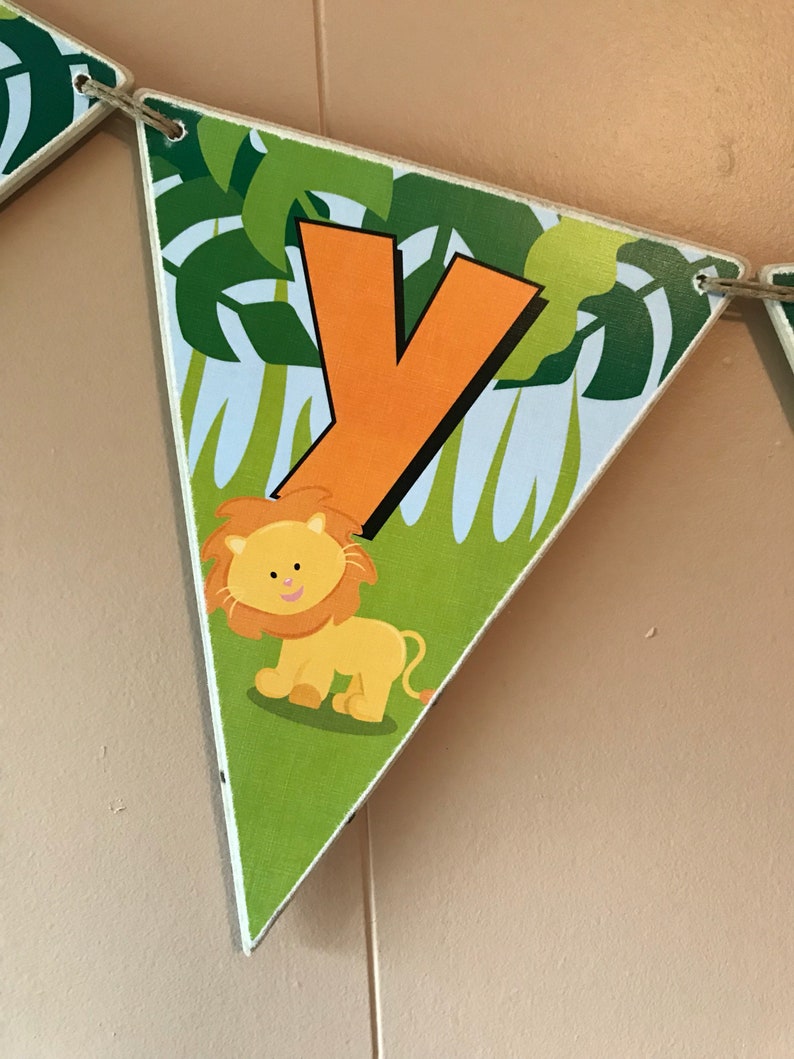 Custom Nursery Banner With Baby's Name / Made With Wood / Etsy