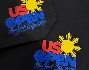 Sac fourre-tout US Open Tennis New York City, Soleil des Philippines, Cadeau Pinoy Pride Tennis