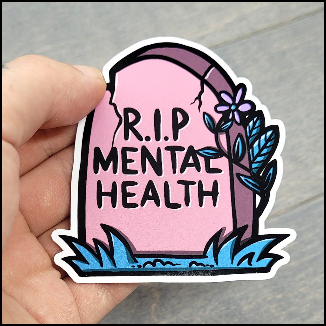 RIP MENTAL HEALTH Aufkleber - Etsy.de