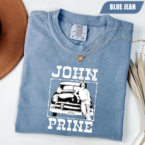 John Prine T Shirt Vintage - Etsy