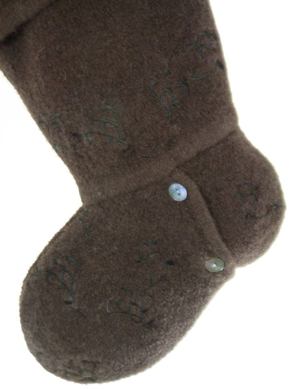 Boiled wool christmas stockings Clearance
