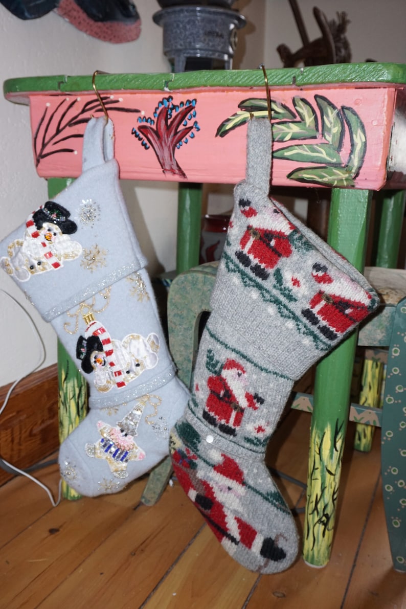 Christmas Stocking Hanger Hook Holder Bronze for Recessed Etsy