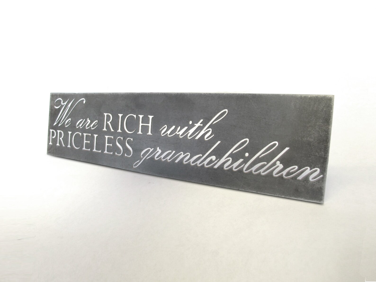 Desk Sign Inspirational Desk Plaque Office Decor Metal Etsy
