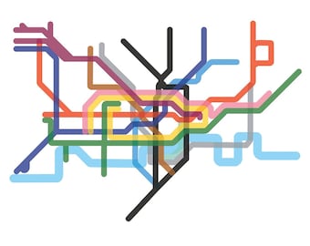 Squeezed London Underground