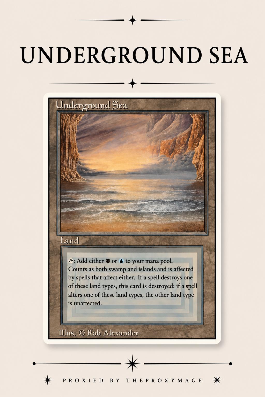 Underground Sea - Etsy
