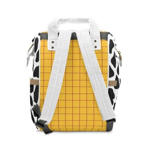 Toy story Diaper Backpack | Kids Cowboy Star Design image 2