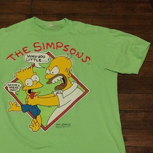 bart simpson green shirt