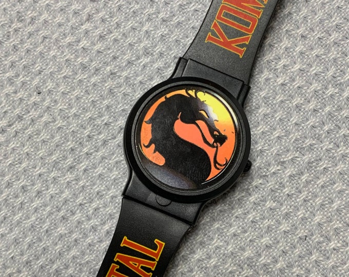 Vintage Mortal Kombat Dragon Watch Digital Wristwatch With - Etsy Canada