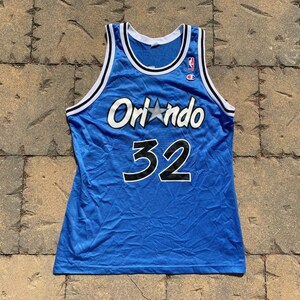 Men's Mitchell & Ness Shaquille O'Neal Powder Blue/White Los