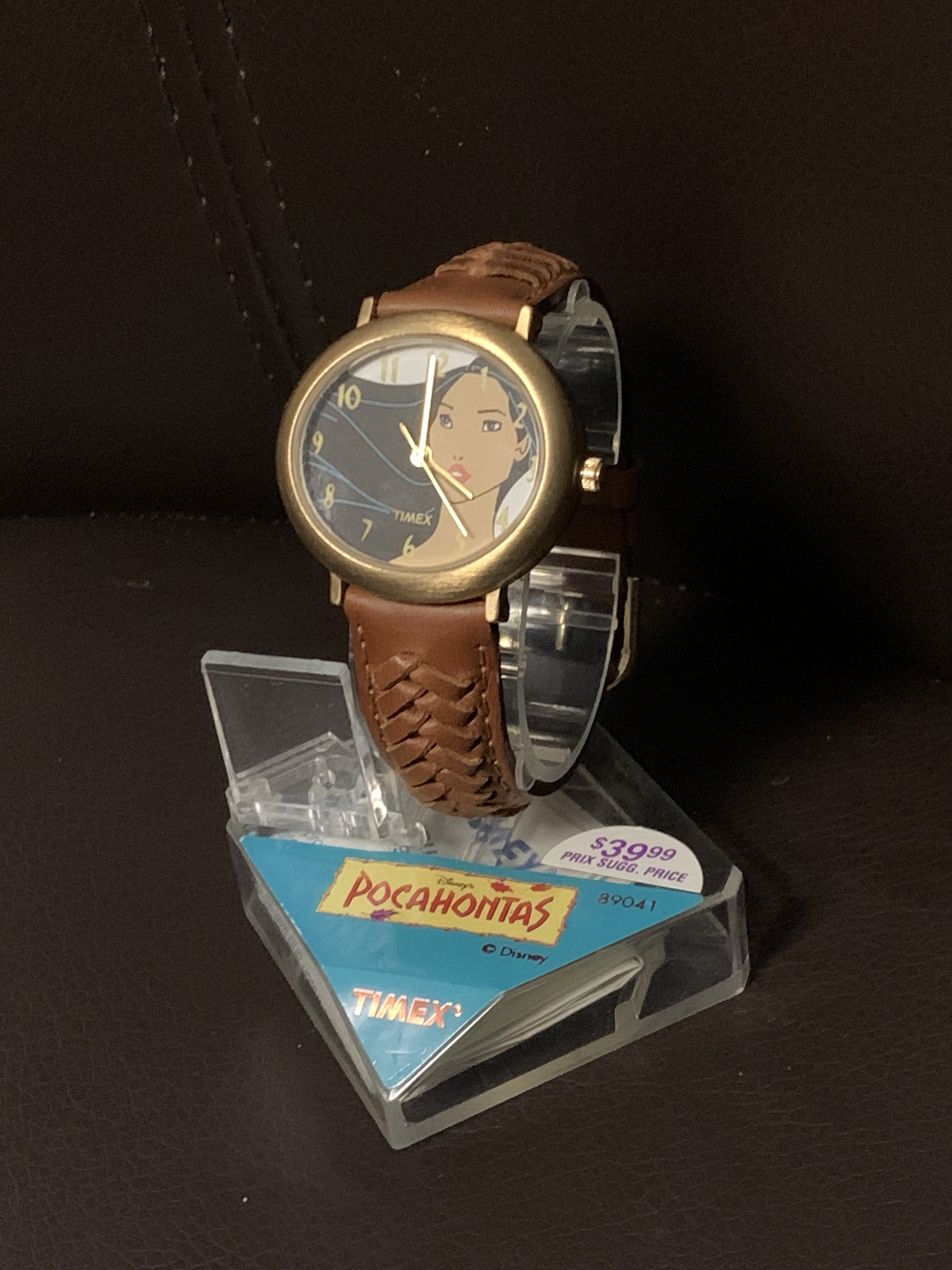 Pocahontas Timex Vintage Watch - Disney Analog Wristwatch  display picture 2