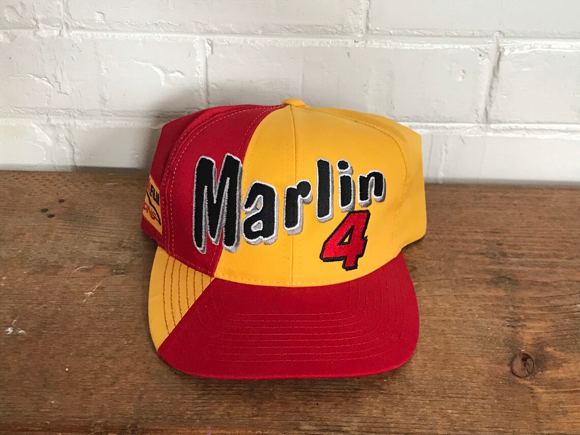 Kodak Racing Cap Kodak Film Snapback Nascar Racing 1996 Yellow Hat 4 Sterling - Etsy