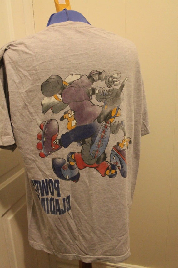 Looney Tunes Roller blading tshirt double sided b… - image 3