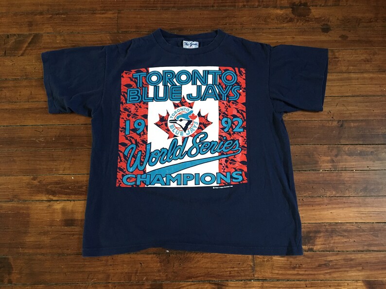 Toronto Blue Jays 1992 World Series Champions Tshirt Canada - Etsy UK
