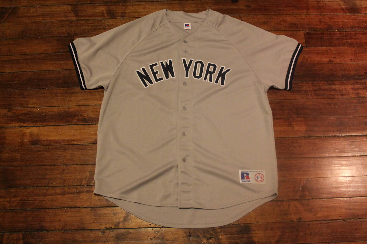 gray yankees jersey