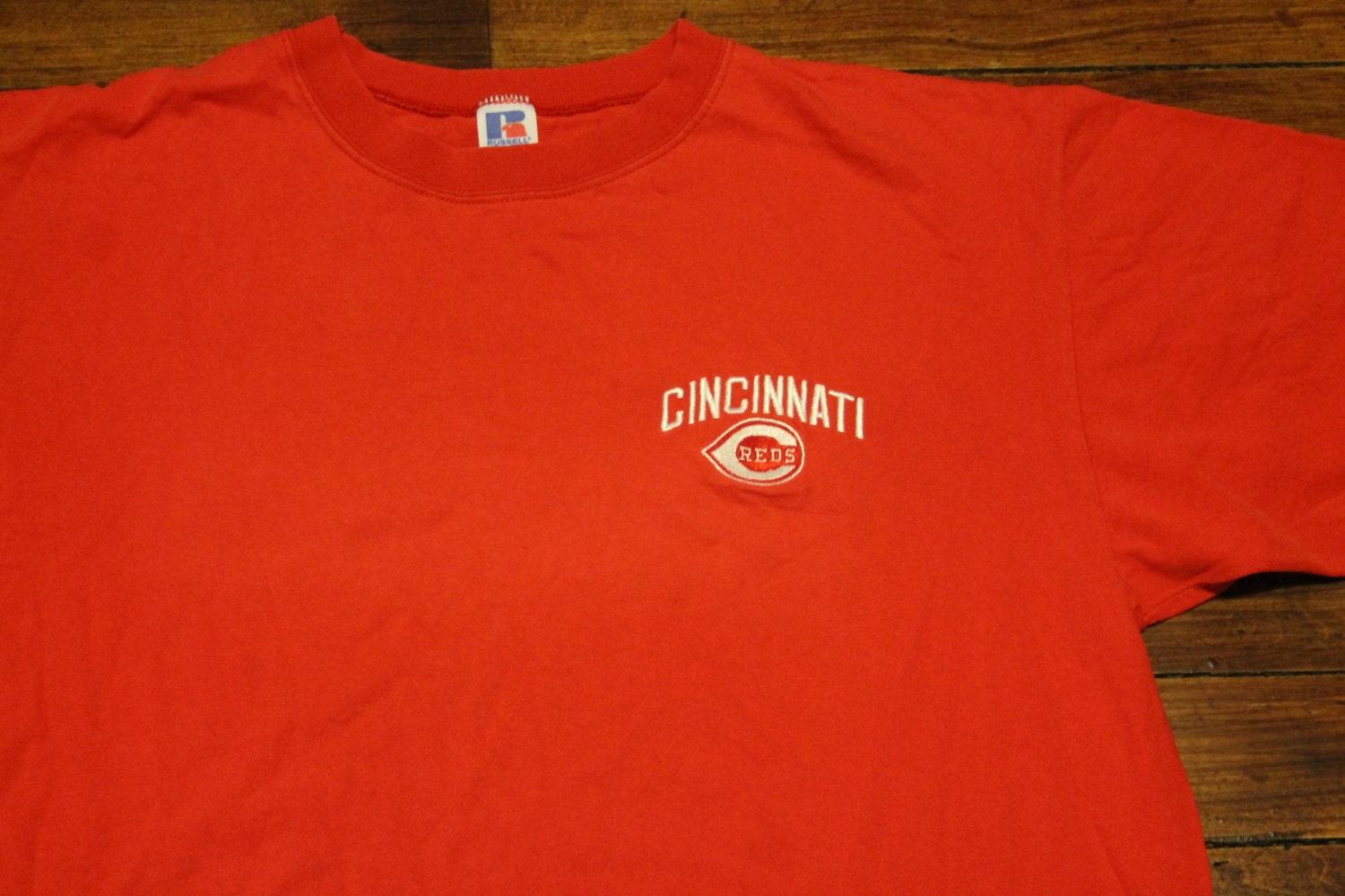 Cincinnati Reds Shirt Plain Red Tshirt With Stitched Emblem - Etsy