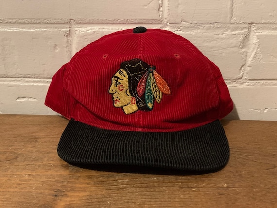 Chicago Blackhawks Hat: Vintage Snapback Dad Hat | NHL Headwear