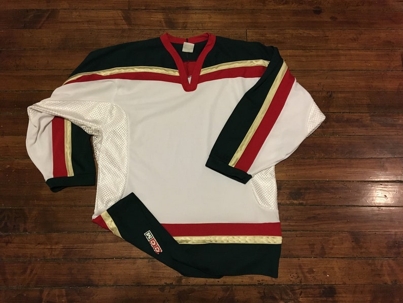 minnesota wild blank jersey