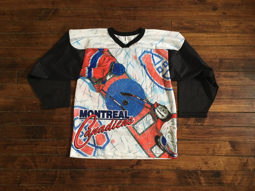 Montreal Canadiens CCM Jersey Animated Confetti NHL Hockey Small Medium ...