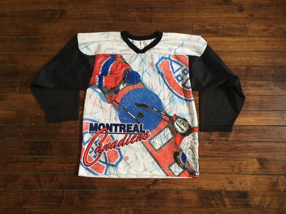 Montreal Canadians CCM jersey animated confetti NH