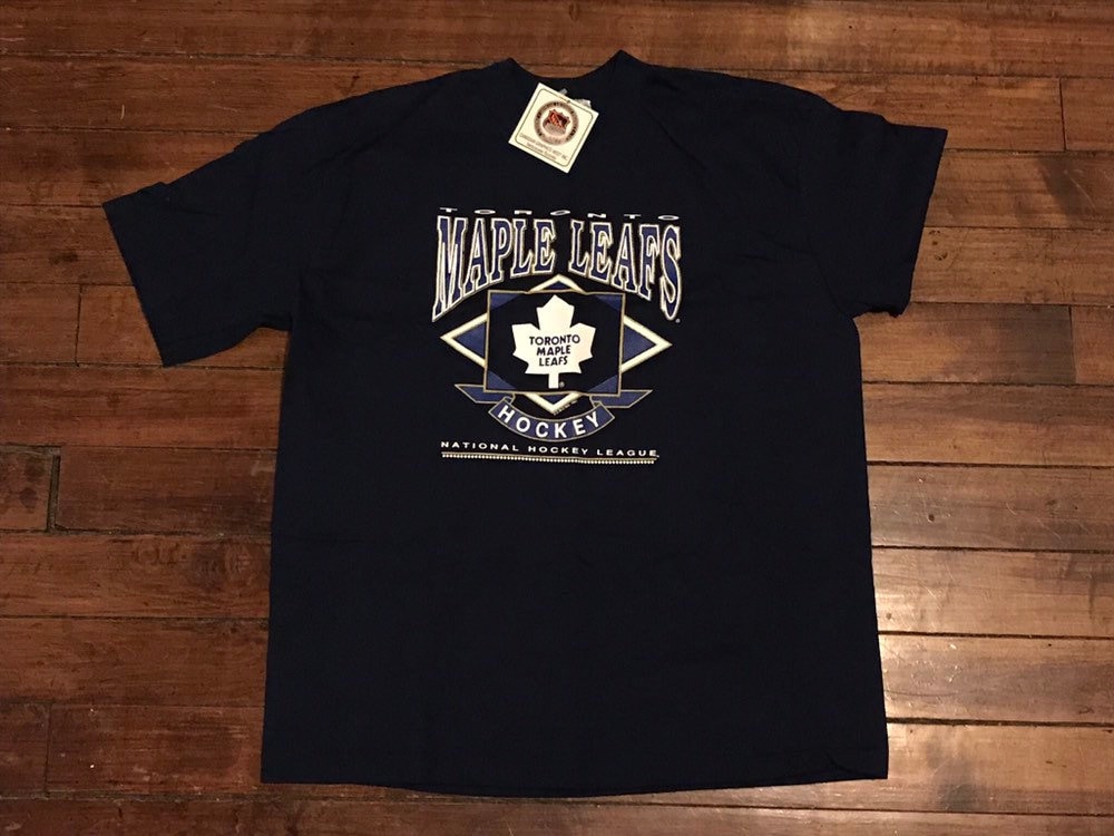 Toronto Maple Leafs Old Time Hockey T-shirt Size Small