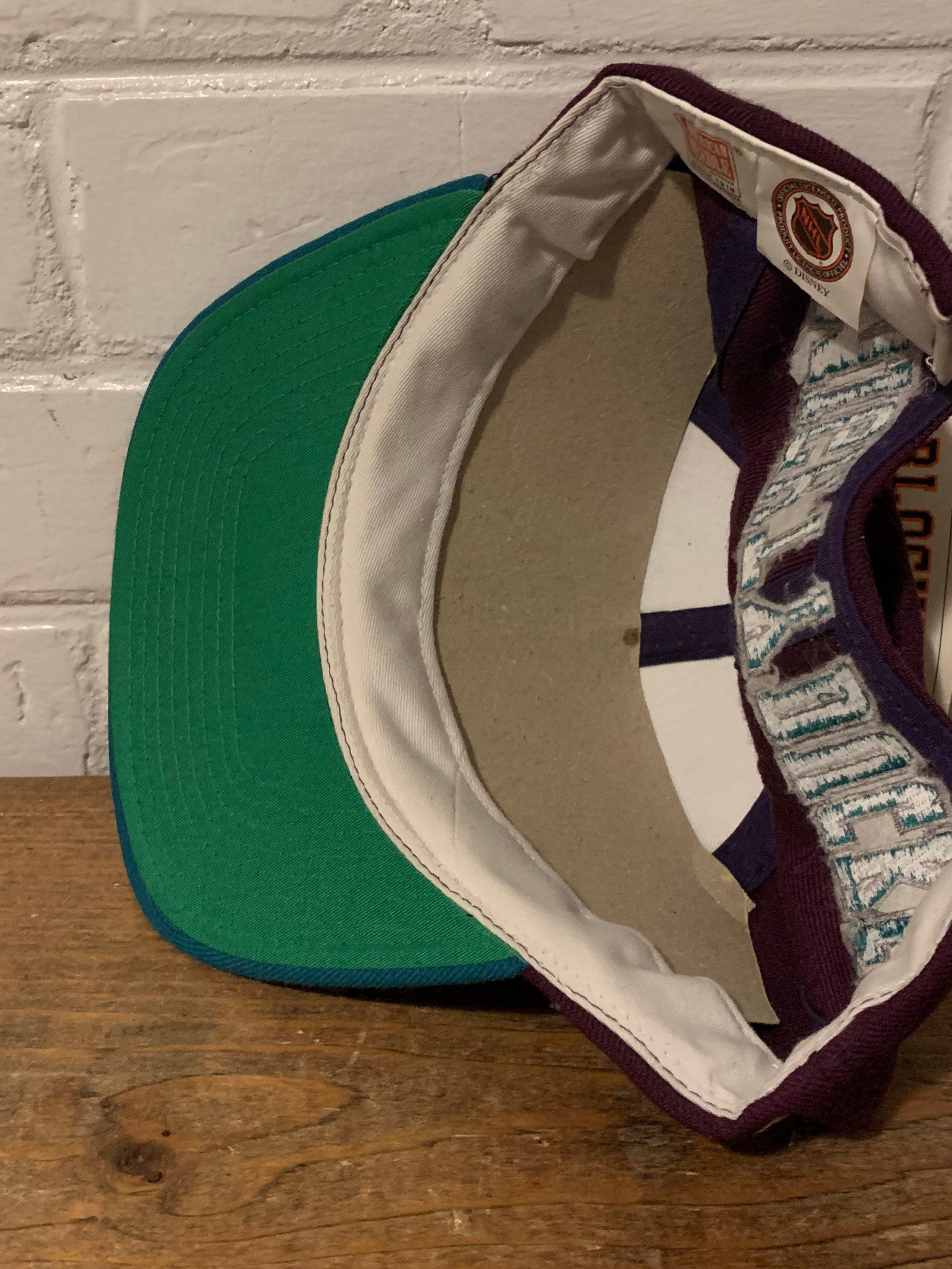 デッドストック アナハイム マイティダックス スナップバックハット