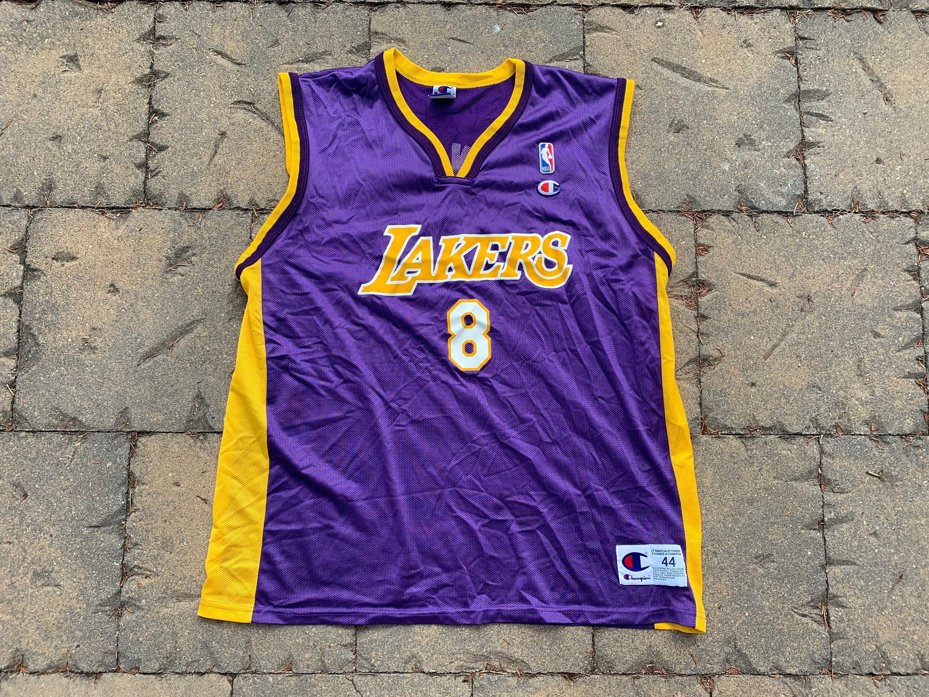 Half And Half Los Angeles Lakers Kobe Bryant Jersey #24 Xl Great New C –  KYVintage