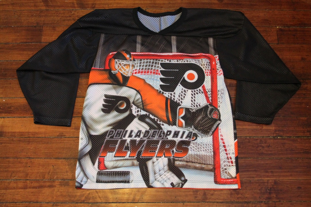 Maillot Vintage Philadelphia Flyers CCM – Taille M, Fabriqué Aux États-Unis, Hockey NHL