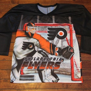 Philadelphia Flyers Trikot vtg NHL Hockey Mesh Trikot CCM small Medium