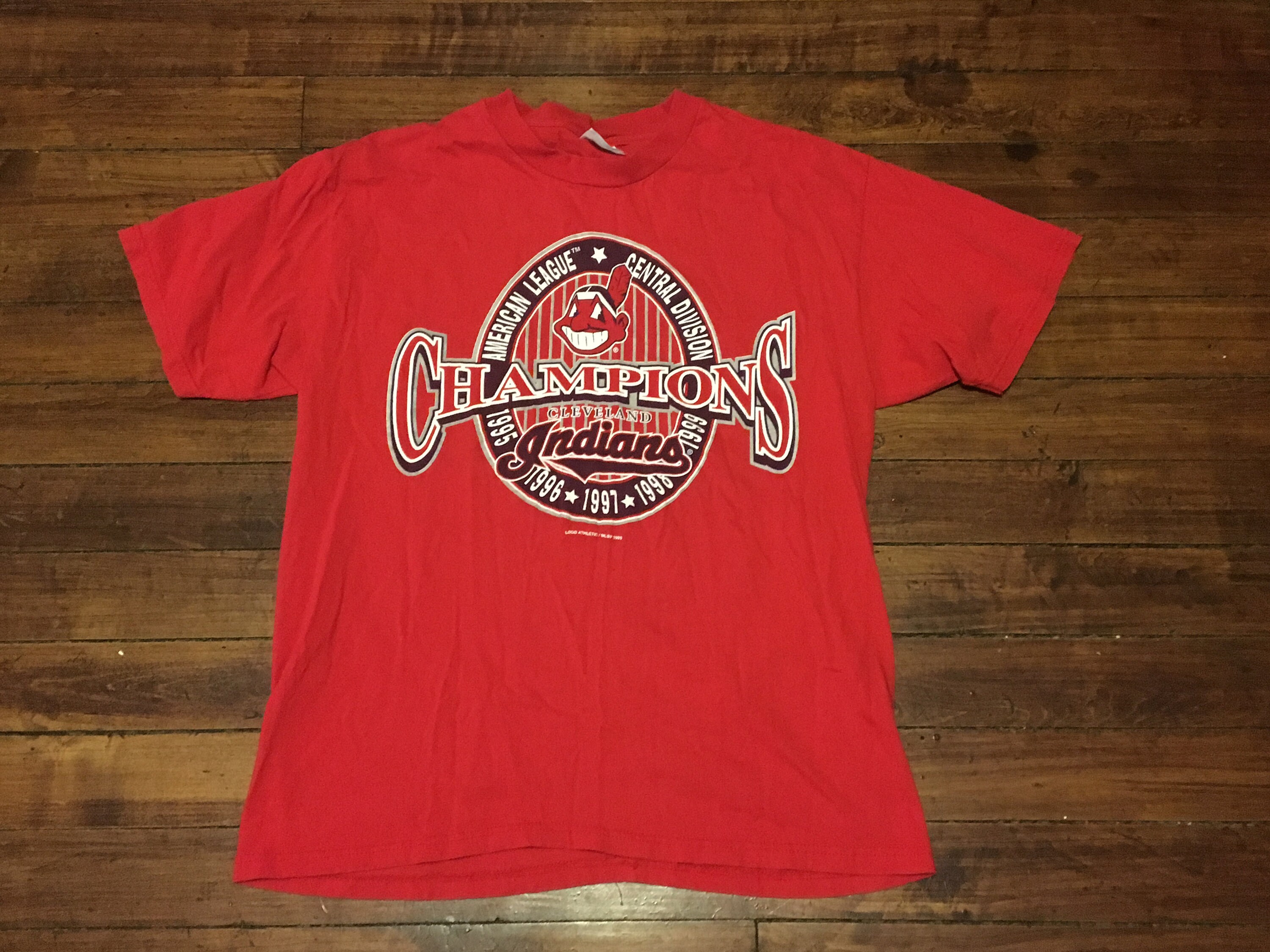 cleveland indians central division champs shirt