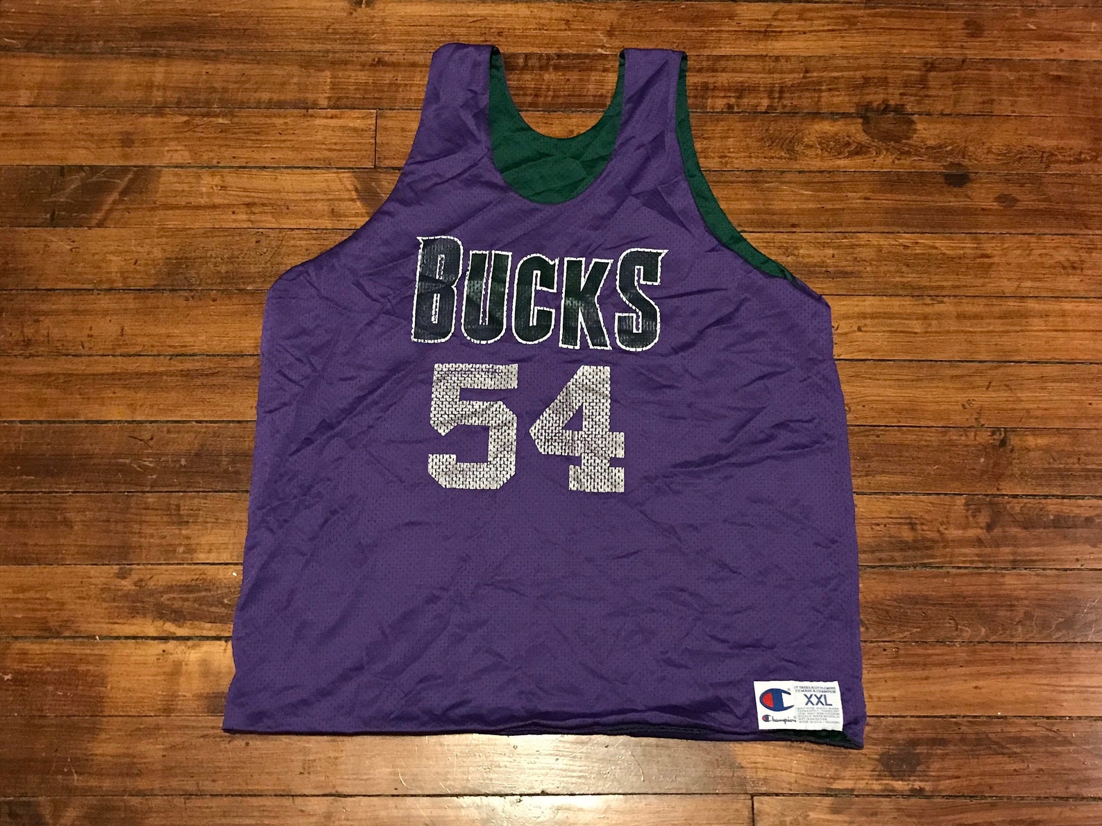 Milwaukee bucks champion maillot vintage réversible NBA | Etsy