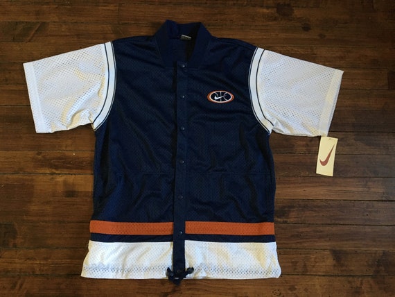 nike button up jersey