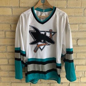 Maillot Vintage CMP Des San Jose Sharks #19 - Taille L - NHL - Hockey Sur Glace