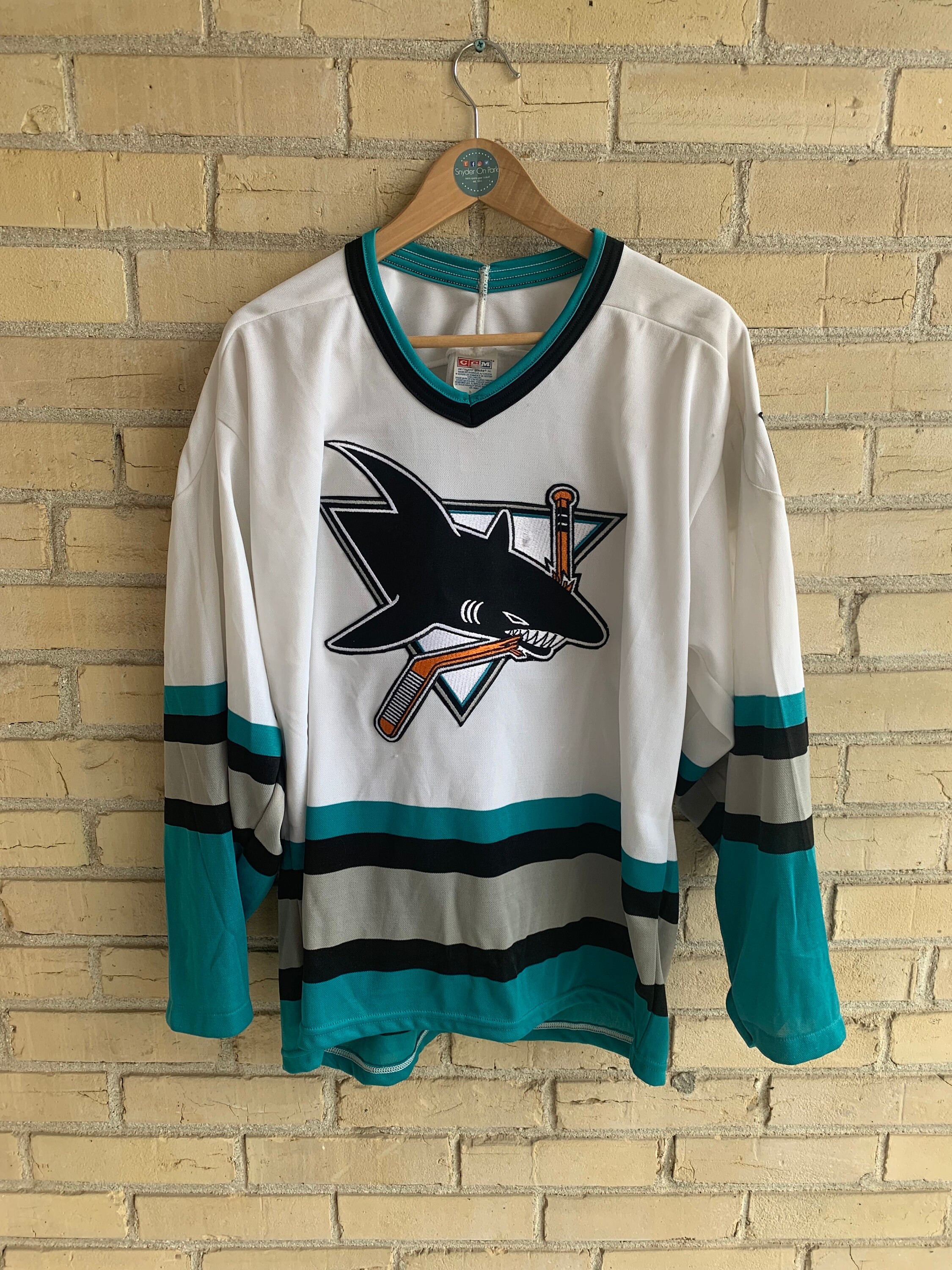 Custom San Jose Sharks Jersey History San Jose Shark Jersey Old