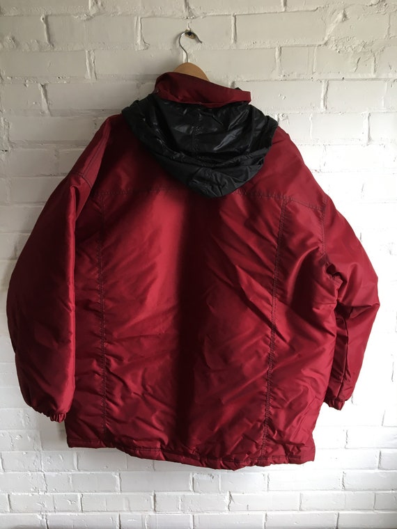 Deadstock Nike Winter Jacket - Maroon streetwear … - image 4