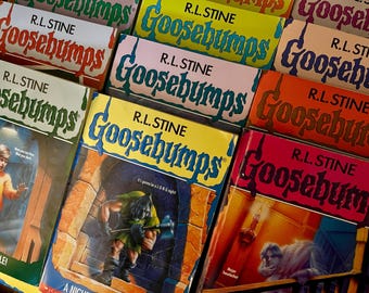 Goosebumps Books by R.L. Stein - Original Vintage Apple paperback kids teen YA spooky horror fiction novels